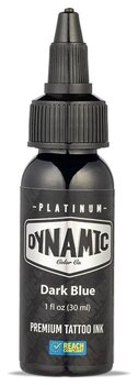 Boje za tetoviranje (odobrene u EU) Dynamic Color Platinum Мастило за тетовирање 30 ml Dark Blue - 1