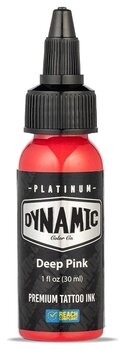 Farby do tatuażu (zatwierdzone w UE) Dynamic Color Platinum Tusz do tatuażu 30 ml Deep Pink - 1