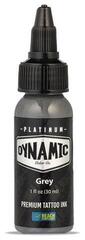 Farby do tatuażu (zatwierdzone w UE) Dynamic Color Platinum Tusz do tatuażu 30 ml Grey