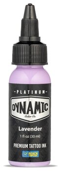 Farby do tatuażu (zatwierdzone w UE) Dynamic Color Platinum Tusz do tatuażu 30 ml Lavender - 1