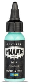 Farby do tatuażu (zatwierdzone w UE) Dynamic Color Platinum Tusz do tatuażu 30 ml Mint - 1