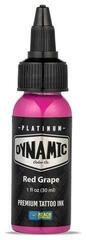 Farby do tatuażu (zatwierdzone w UE) Dynamic Color Platinum Tusz do tatuażu 30 ml Red Grape