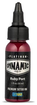 Farby do tatuażu (zatwierdzone w UE) Dynamic Color Platinum Tusz do tatuażu 30 ml Ruby Port - 1