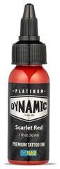 Farby do tatuażu (zatwierdzone w UE) Dynamic Color Platinum Tusz do tatuażu 30 ml Scarlet Red