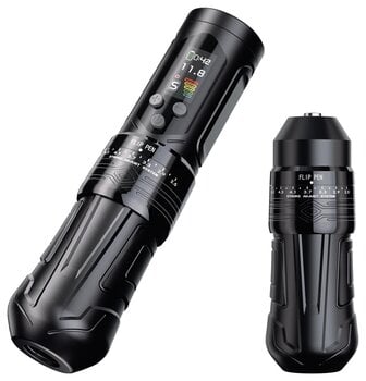 Bezdrôtové tetovacie strojčeky Bronc X2 NEO Bezdrôtový tetovací strojček 2,5–5,0 mm Black - 1