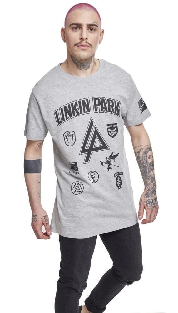 T-shirt Linkin Park Patches Tee Heather Grey L
