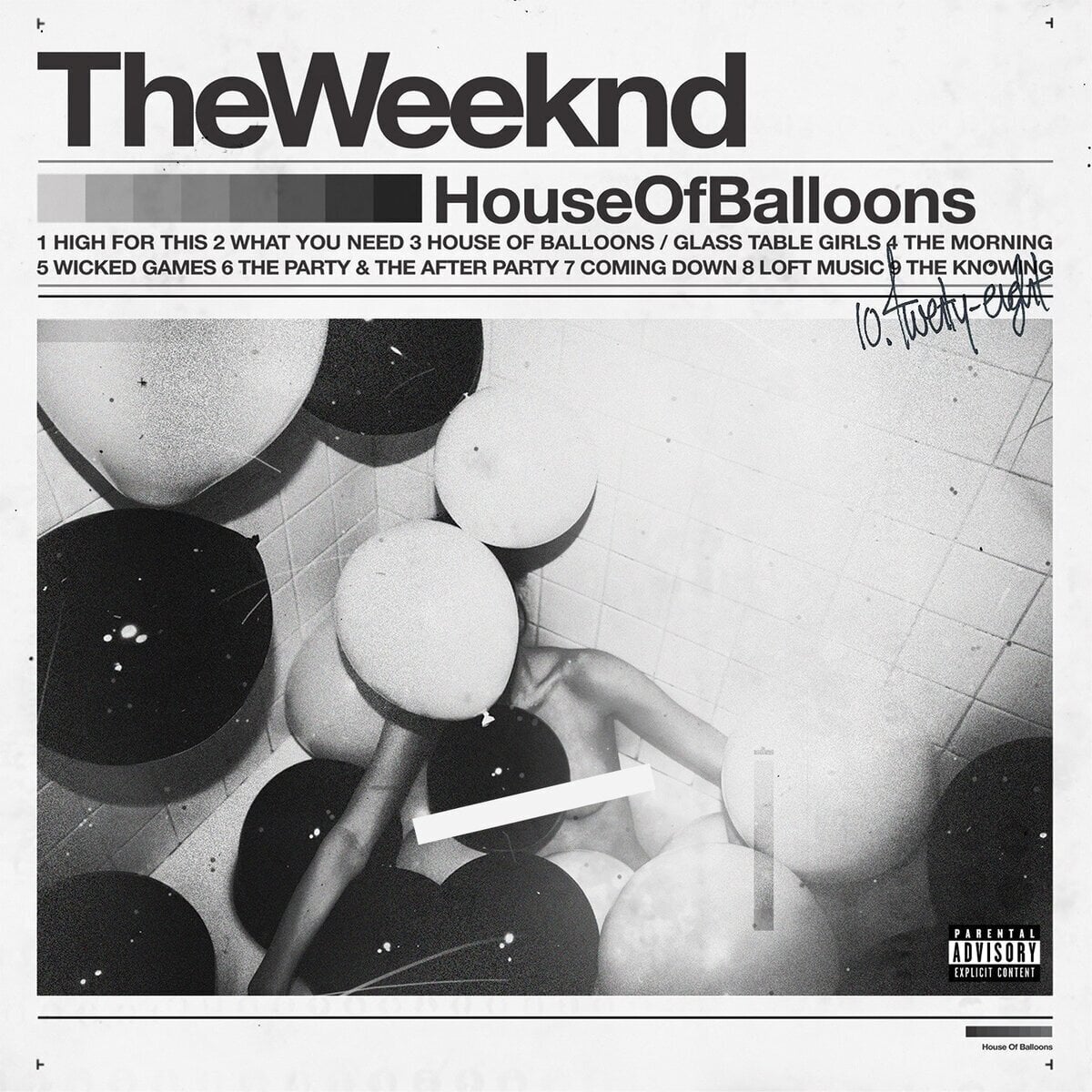 LP ploča The Weeknd - House Of Balloons (Reissue) (White Coloured) (2 LP)