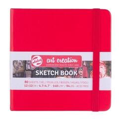 Skizzenbuch Talens Art Creation 9314204M Skizzenbuch 80 160 12 x 12 cm 140 g Red