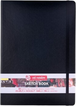Sketchbook Talens Art Creation 9314003M Sketchbook 80 160 21 x 29,7 cm 140 g Black - 1