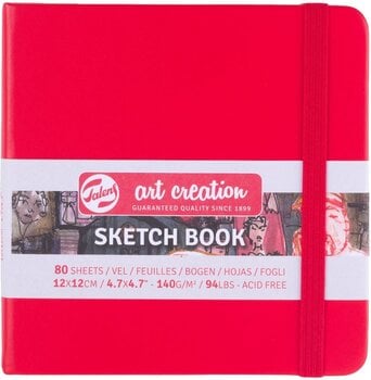 Sketchbook Talens Art Creation 9314204M Sketchbook 80 160 12 x 12 cm 140 g Red - 1