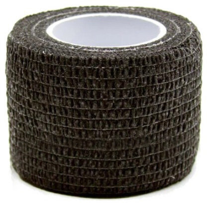 Витратні матеріали для тату Celtic Supply 50164 Стрічка для грипа 2,5 cm x 4,5 m Black 1 шт.