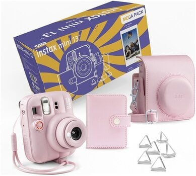 Tūlītēja kamera Fujifilm Instax mini 13 Mega Pack Pink Tūlītēja kamera - 1