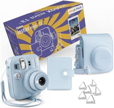 Tūlītēja kamera Fujifilm Instax mini 13 Mega Pack Blue Tūlītēja kamera - 1