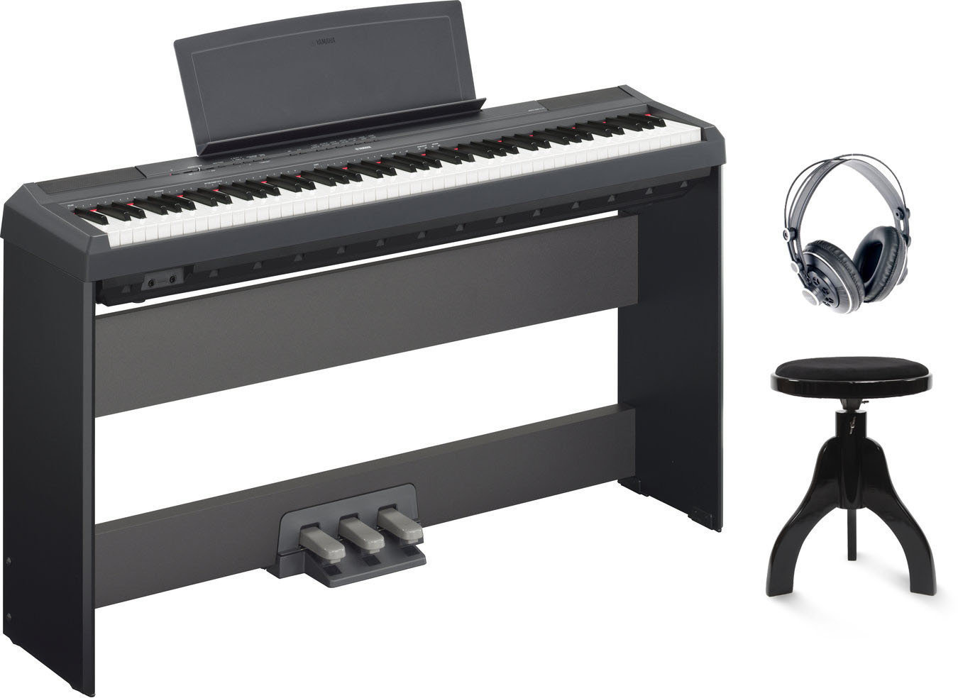 Piano de escenario digital Yamaha P-115 B Deluxe SET Piano de escenario digital