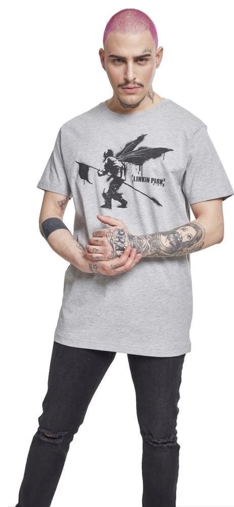 T-shirt Linkin Park Street Soldier Heather Grey S T-shirt