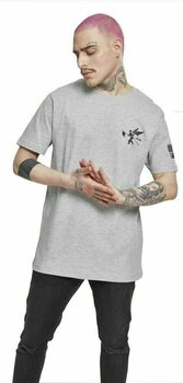 T-shirt Linkin Park T-shirt Flag Homme Heather Grey S - 1
