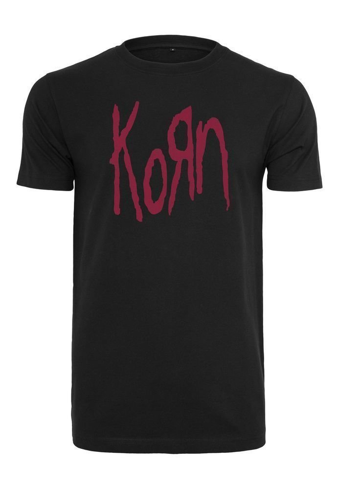 T-shirt Korn Logo Black L T-shirt