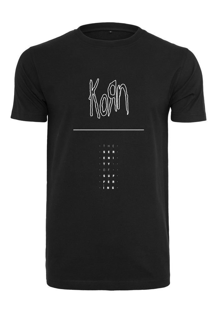 Camiseta de manga corta Korn Camiseta de manga corta Loner Divider Negro M