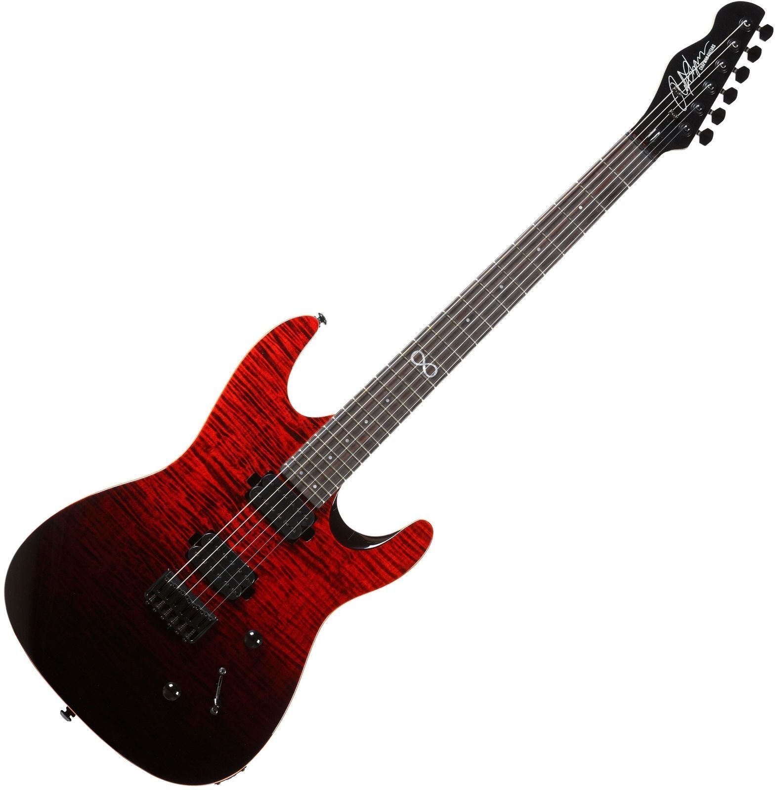 Electric guitar Chapman Guitars ML1 Modern Black Blood