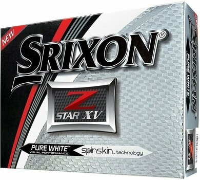 Golfový míček Srixon Z-Star XV Golf Balls White 12 - 1