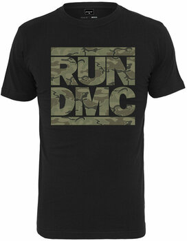 T-Shirt Run DMC T-Shirt Camo Unisex Black XS - 1
