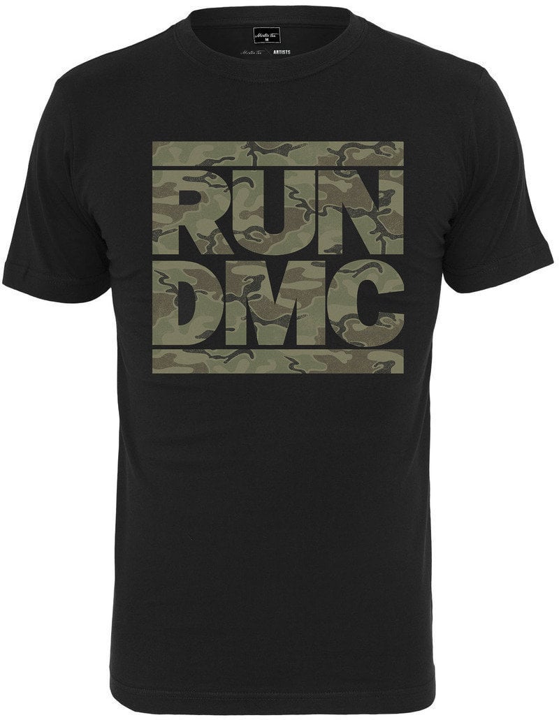 T-shirt Run DMC Camo Black M T-shirt