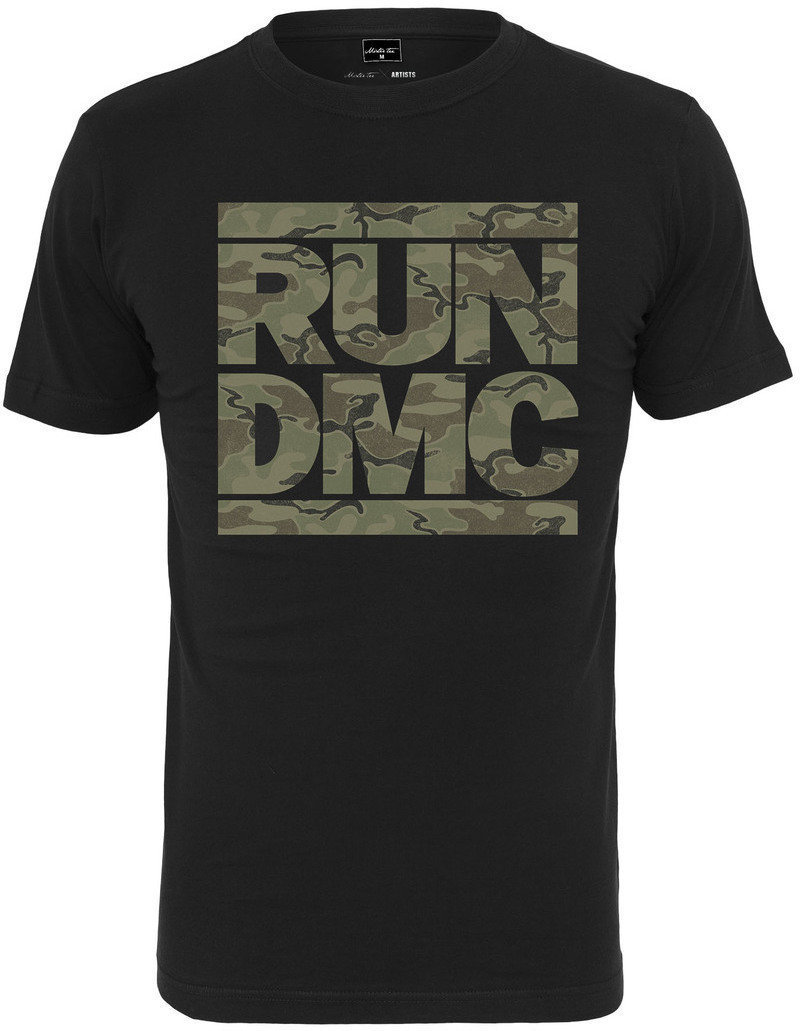 T-shirt Run DMC Camo Black L T-shirt