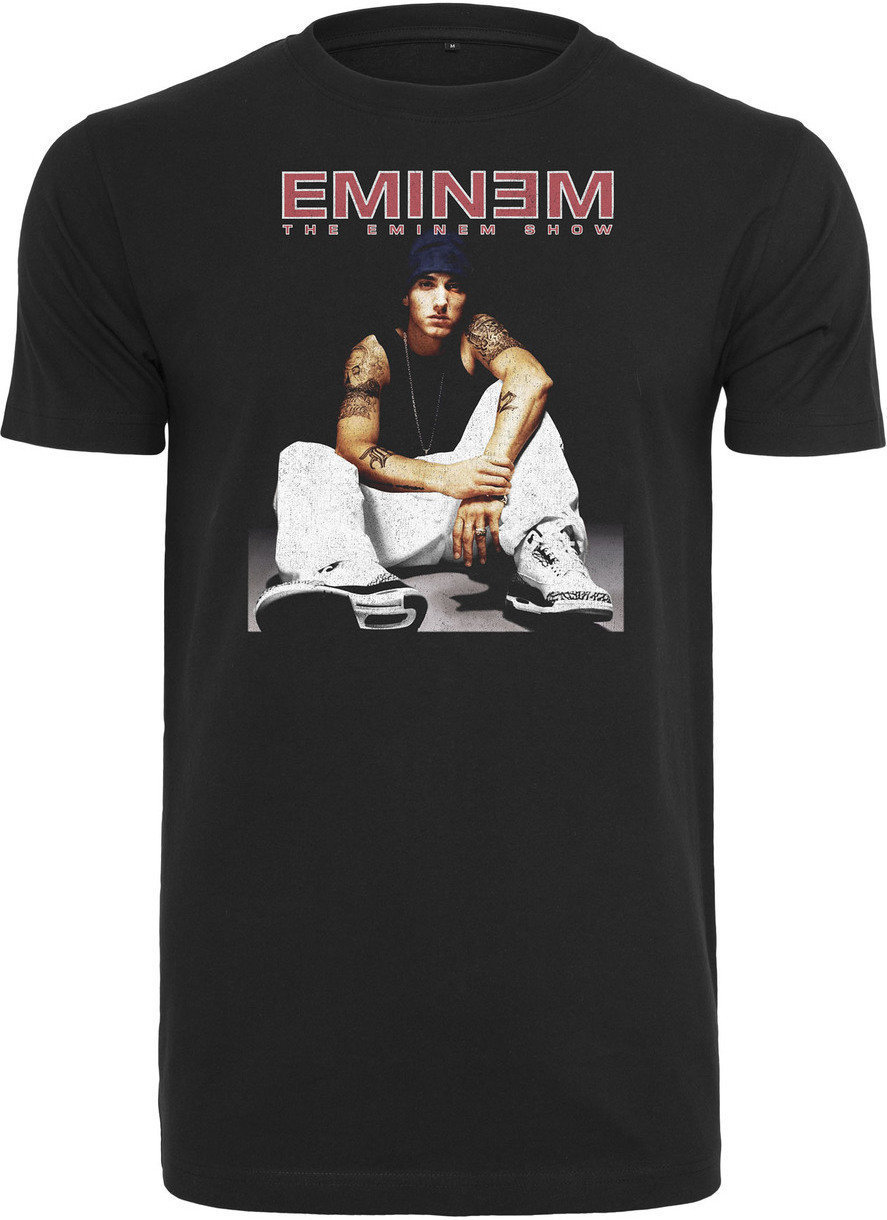 T-shirt Eminem T-shirt Seated Show Black XS