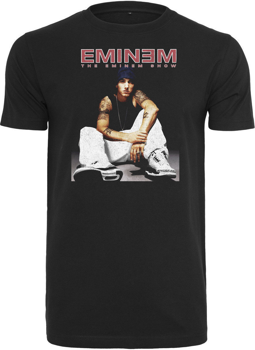 T-Shirt Eminem Seated Show Black L T-Shirt