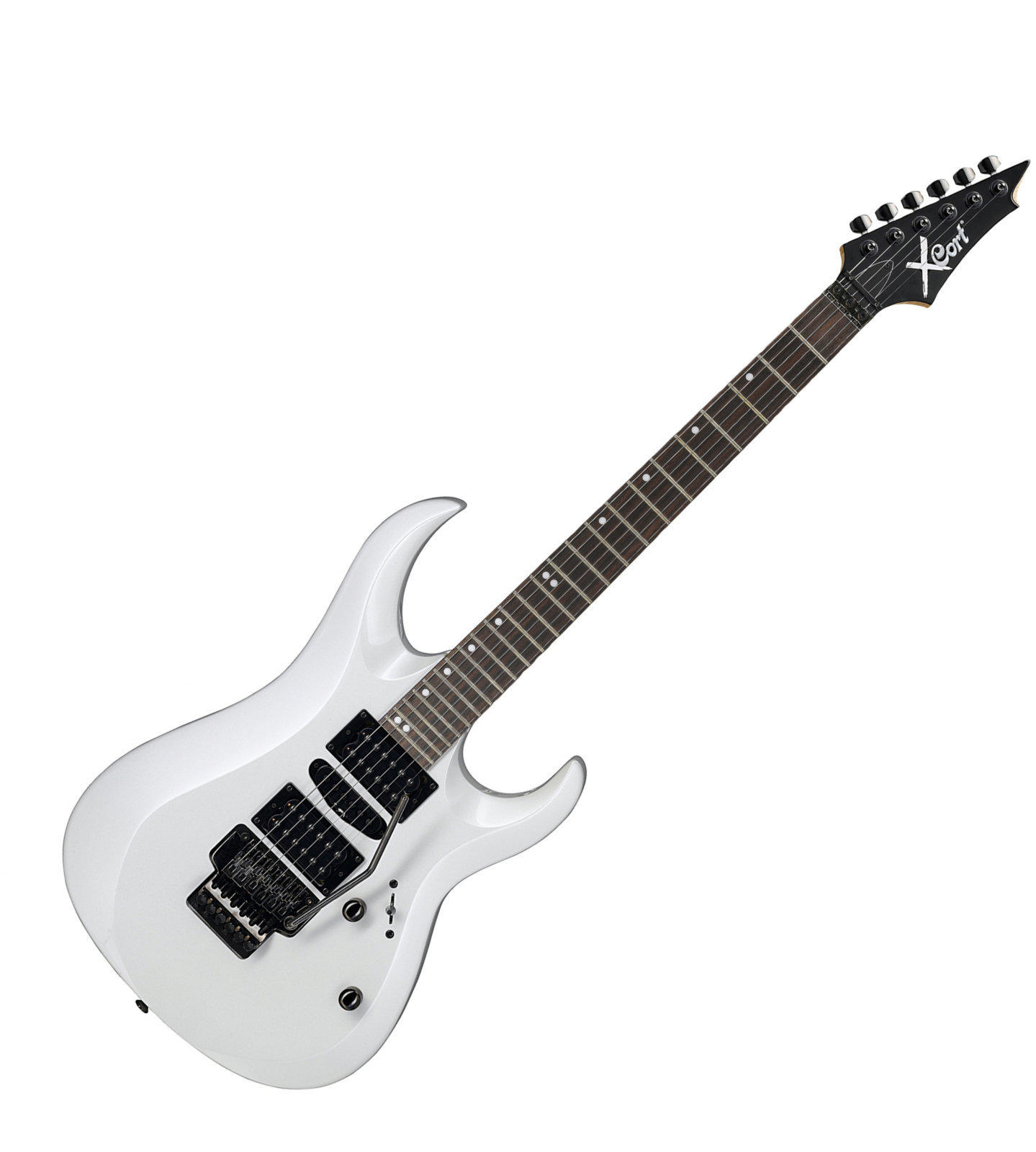 Electric guitar Cort X-6 WH