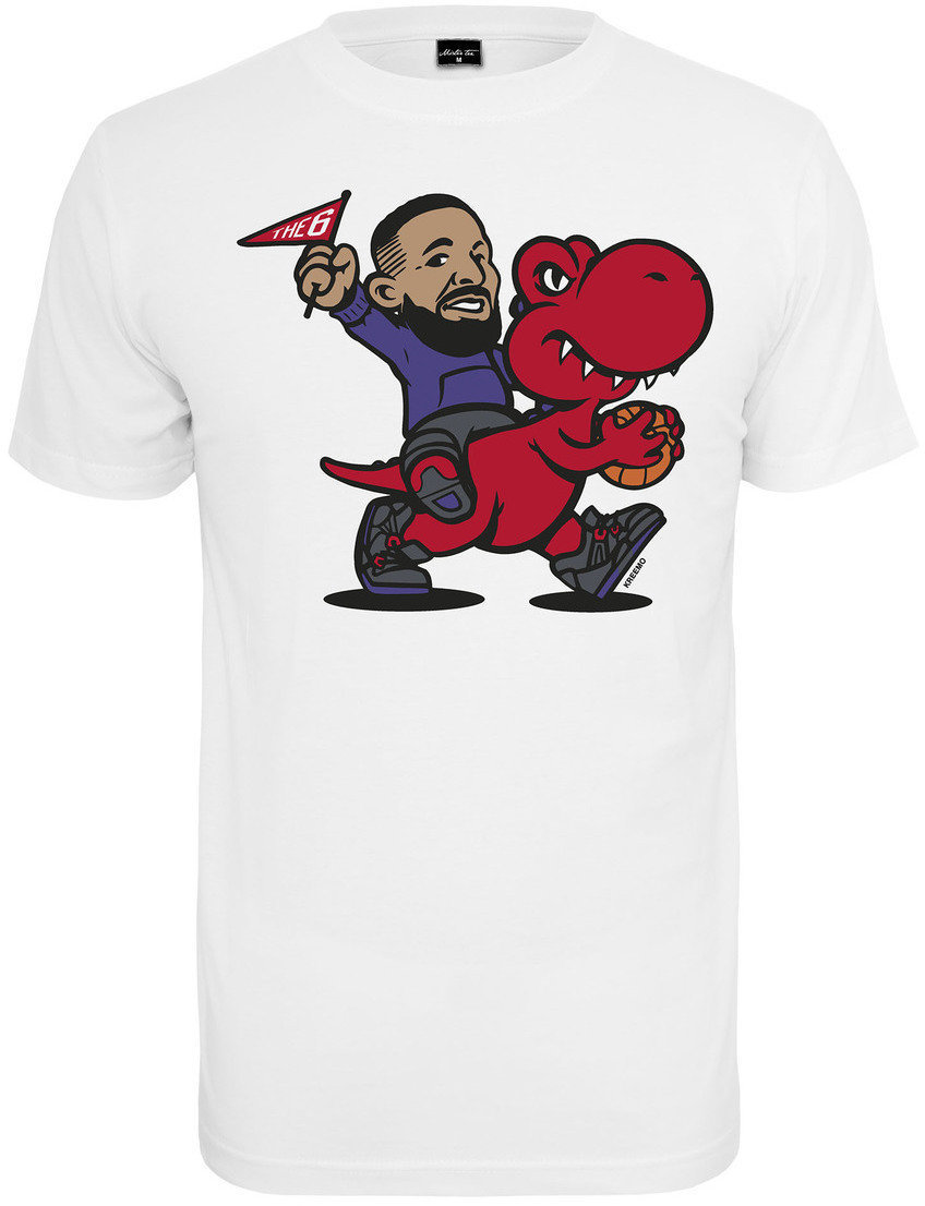 T-shirt Drake The Six White 2XL T-shirt