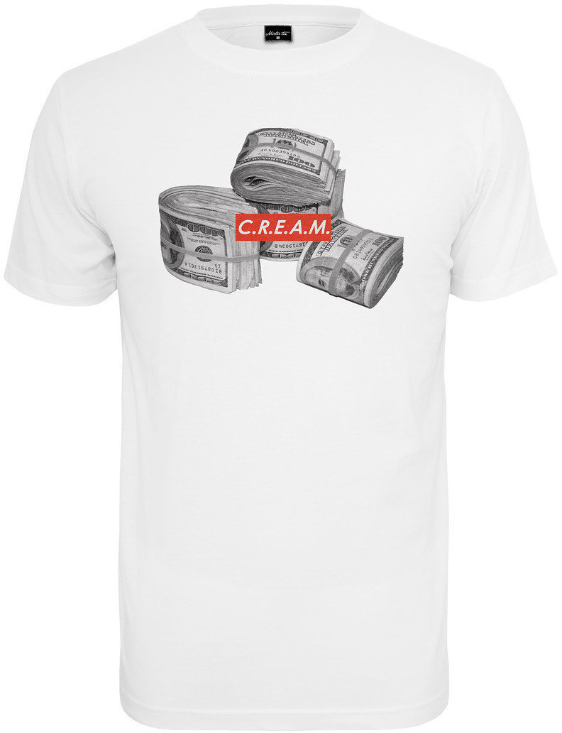 T-Shirt Wu-Tang Clan T-Shirt C.R.E.A.M Bundle Weiß XL