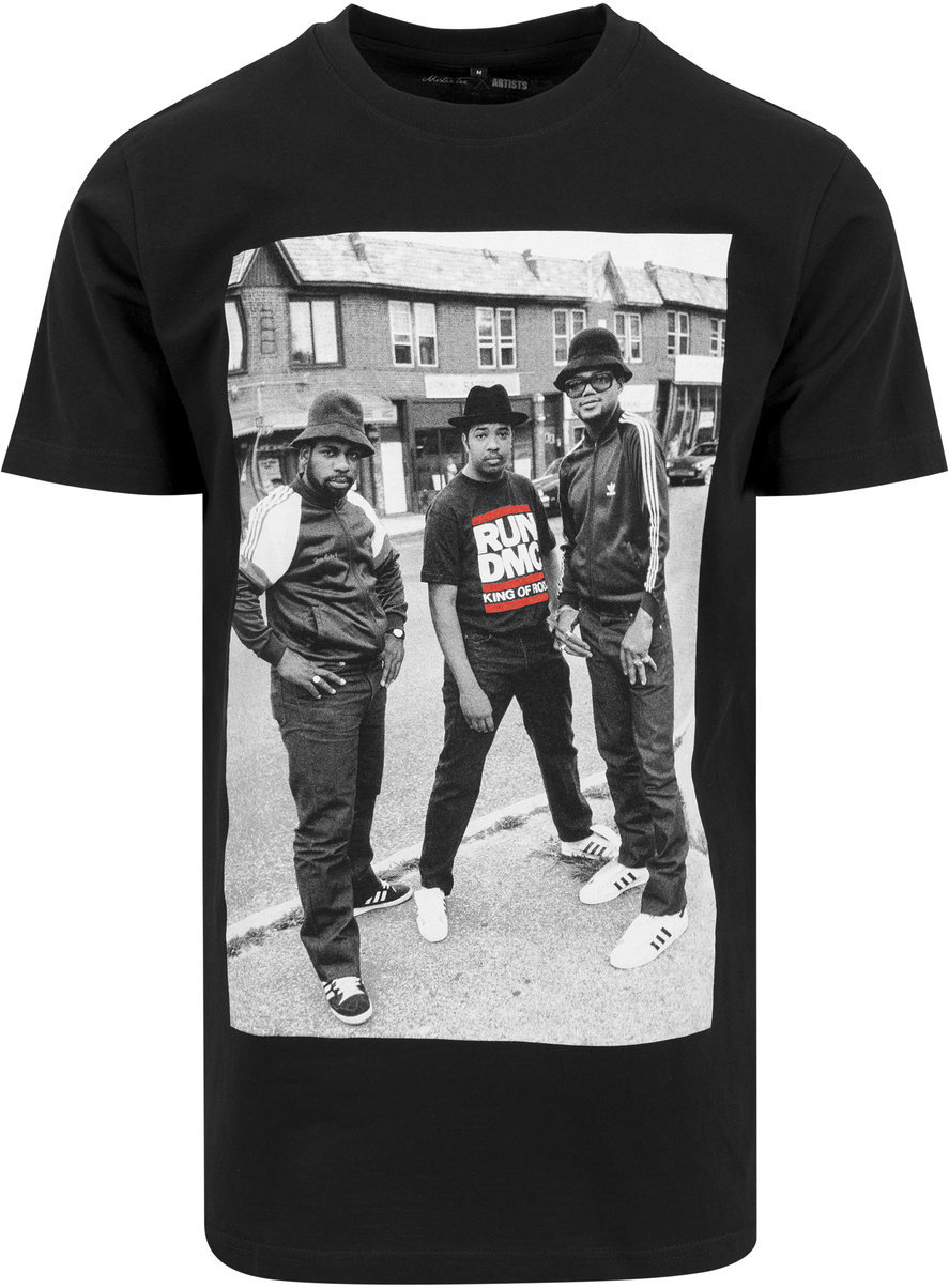 T-shirt Run DMC T-shirt Kings Of Rock Unisex Noir M