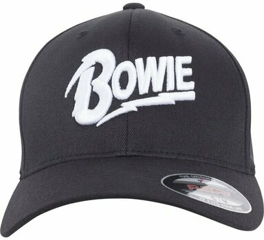 Καπέλο καπέλο David Bowie Καπέλο καπέλο Flexfit Μαύρο - 1