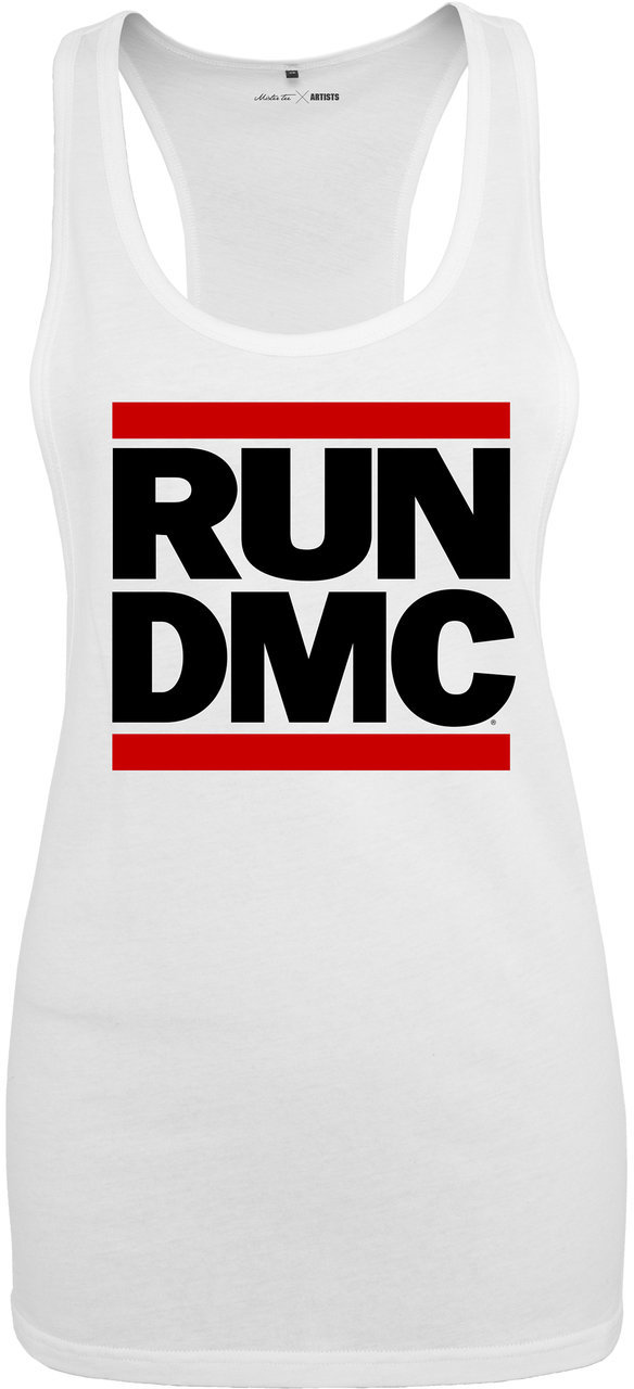 Shirt Run DMC Shirt Logo Dames White XS
