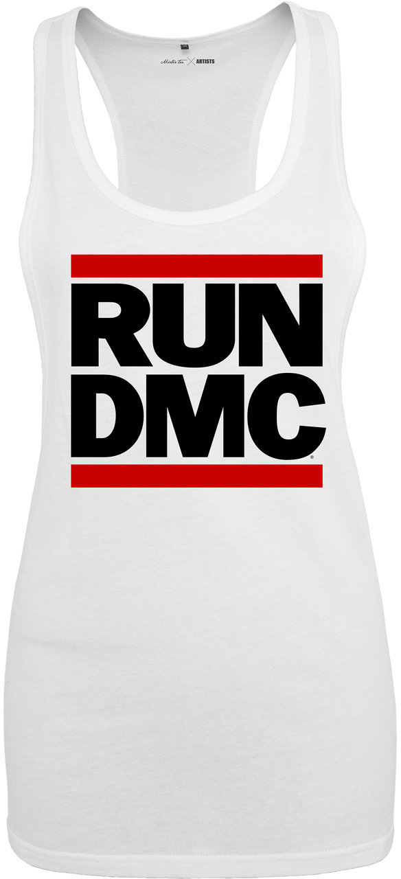 Tričko Run DMC Logo Tank White M
