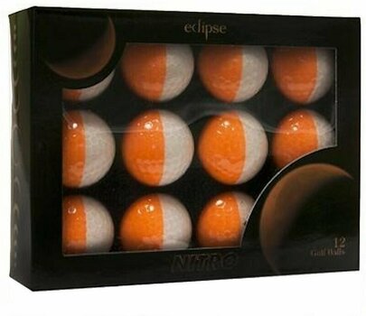 Golf Balls Nitro Eclipse White/Tangerine - 1