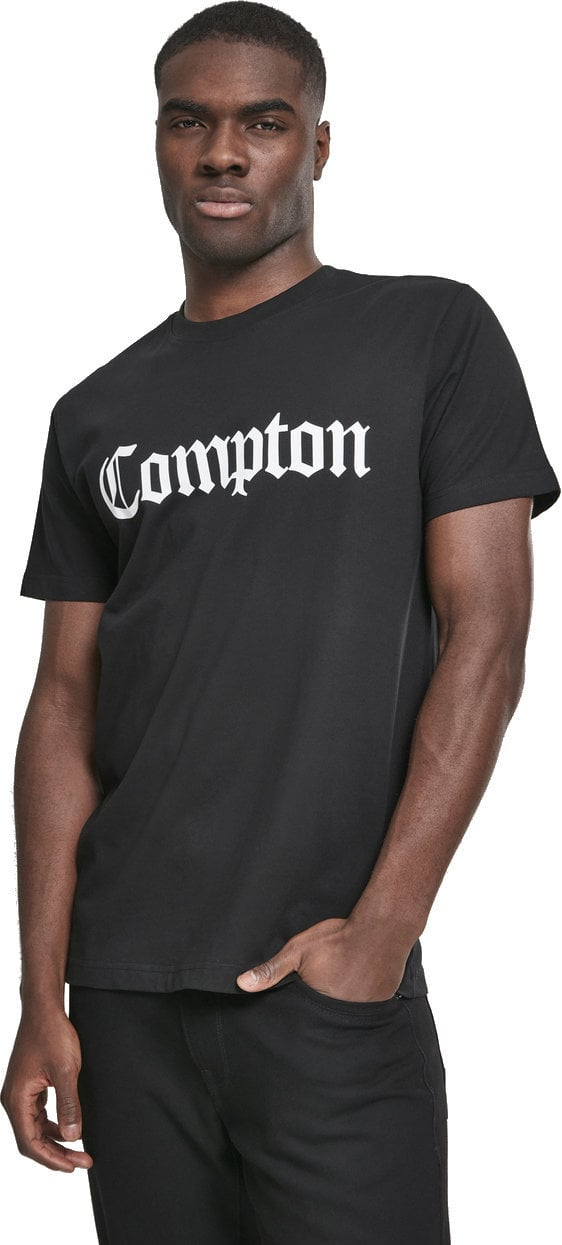 Shirt Compton Shirt Logo Unisex Black XS