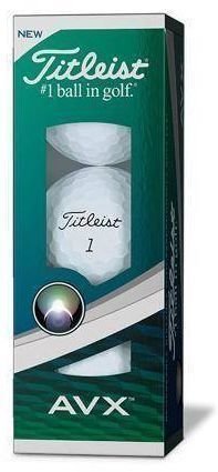 Golfová loptička Titleist AVX Golf Balls White 3B pack