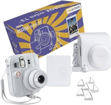 Миттєва камера Fujifilm Instax mini 13 Mega Pack White Миттєва камера - 1