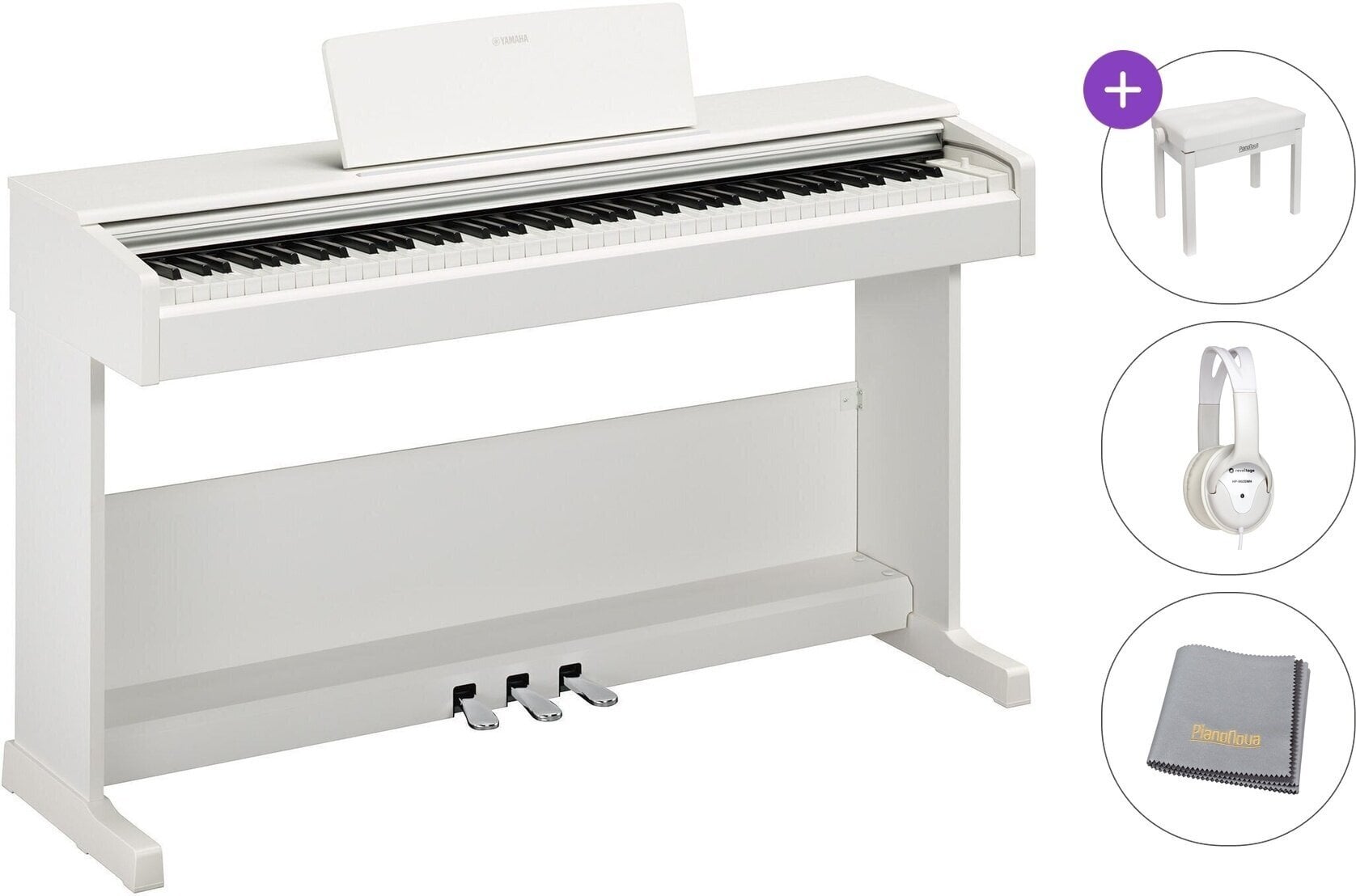 Цифрове піаніно Yamaha YDP-105 Standard SET White Цифрове піаніно