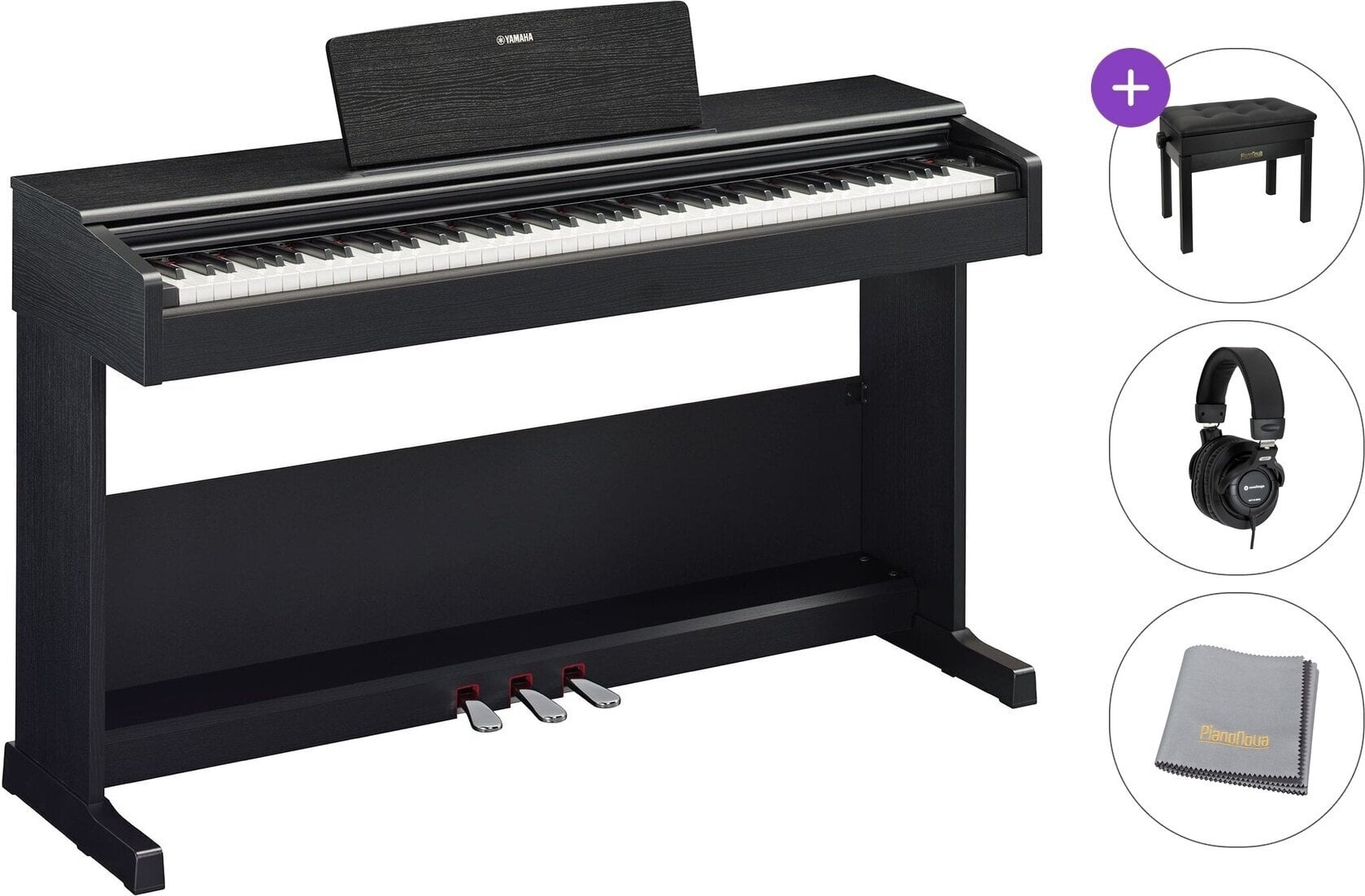 Цифрове піаніно Yamaha YDP-105 Standard SET Black Цифрове піаніно