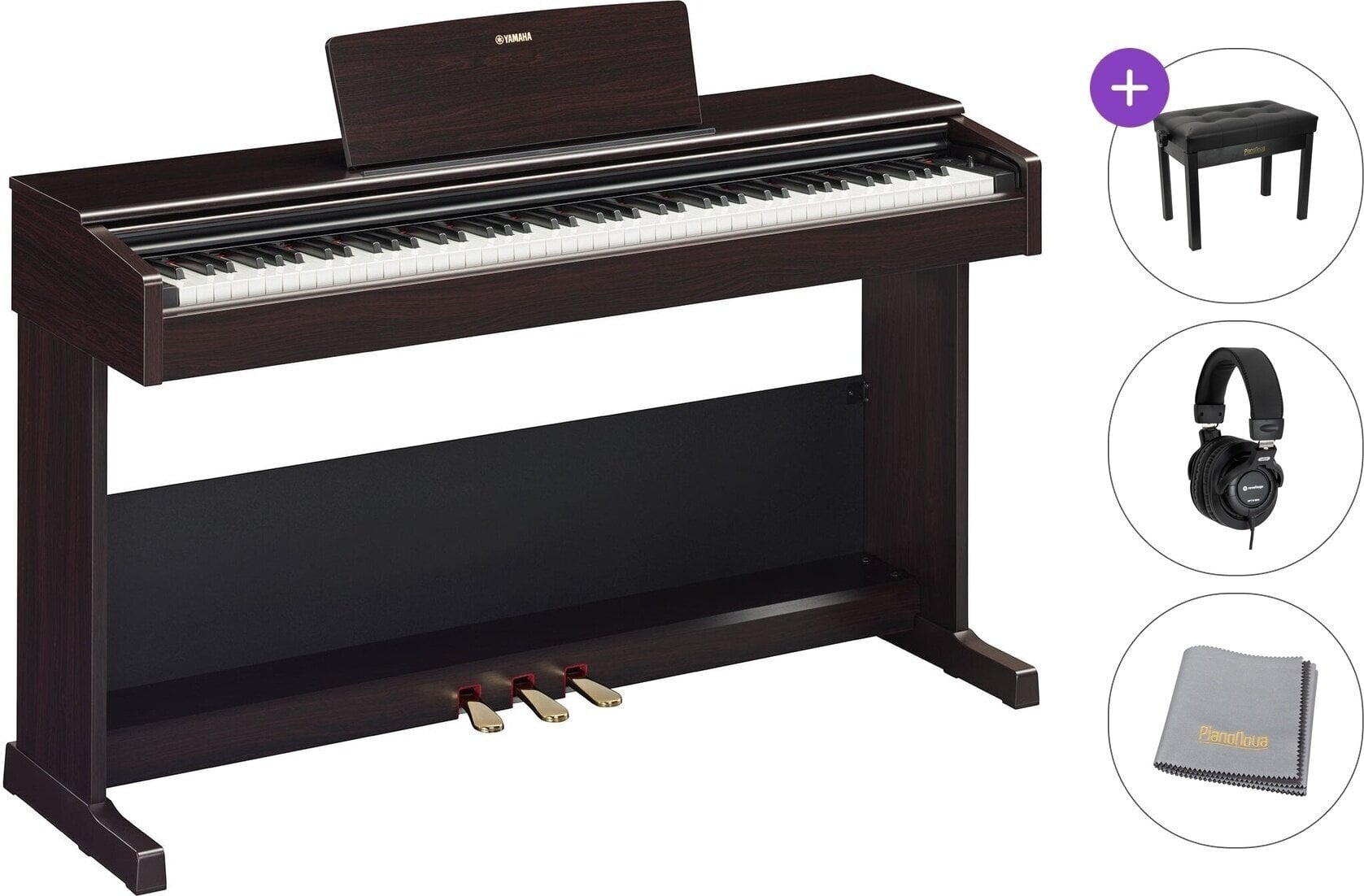 Цифрове піаніно Yamaha YDP-105 Standard SET Rosewood Цифрове піаніно