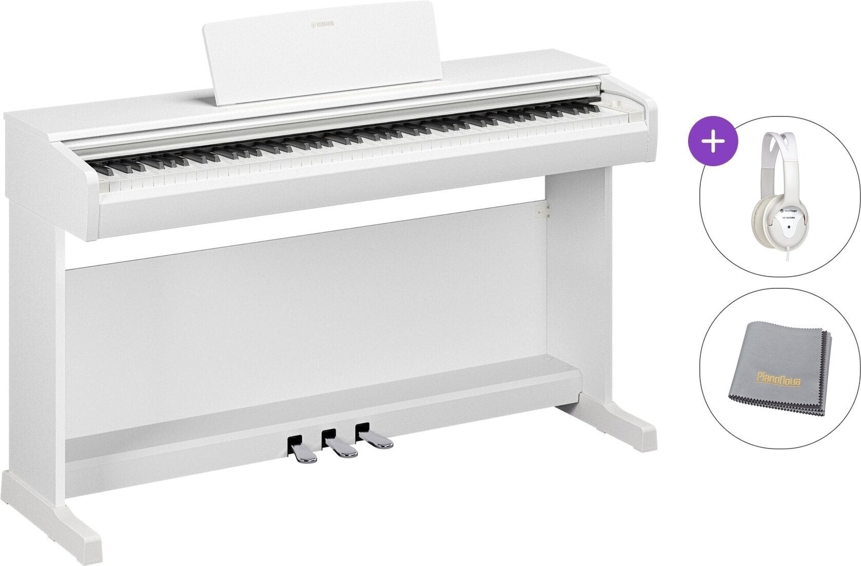 Цифрове піаніно Yamaha YDP-146 Basic SET White Цифрове піаніно