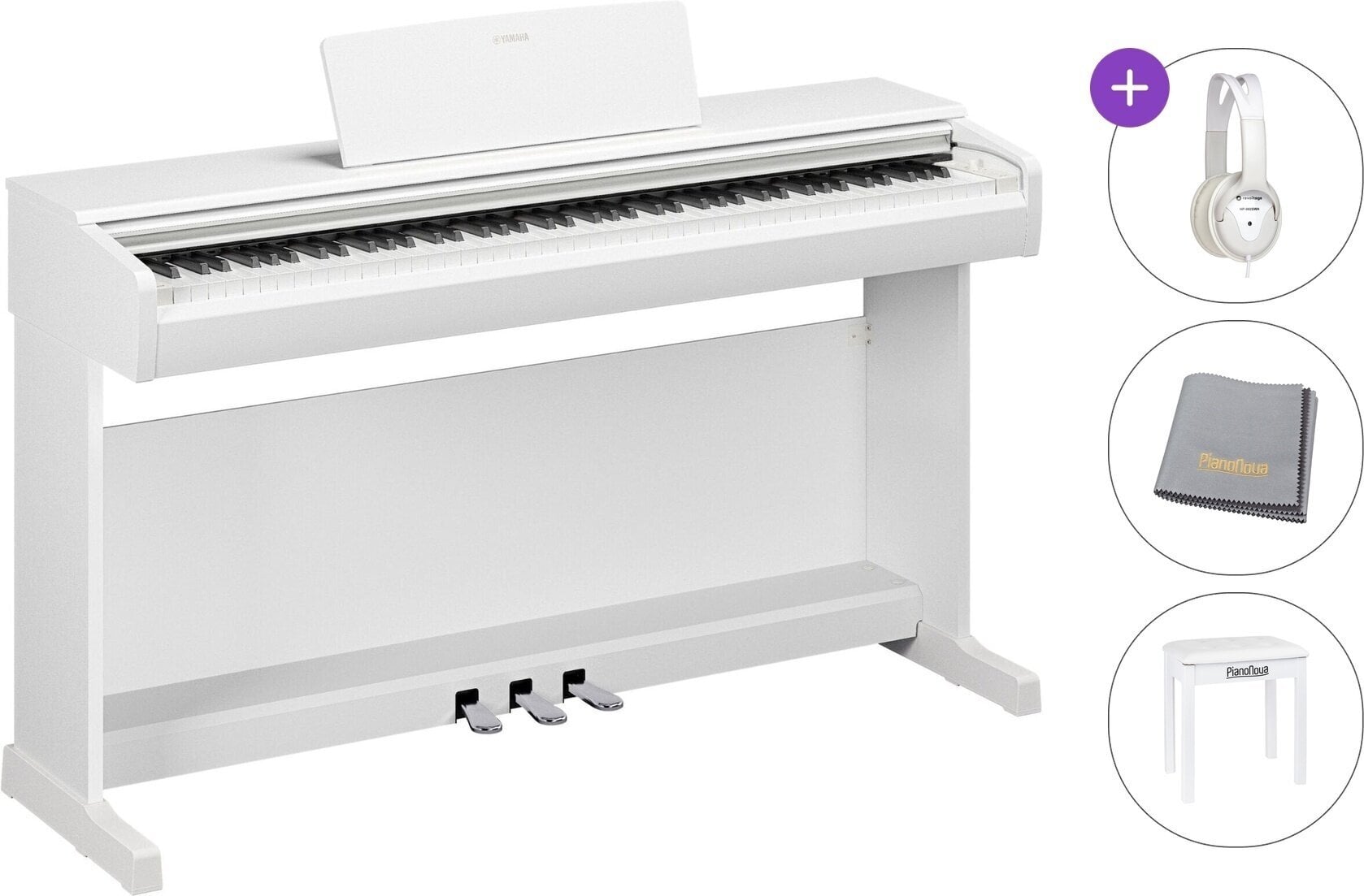 Цифрове піаніно Yamaha YDP-146 Standard SET White Цифрове піаніно