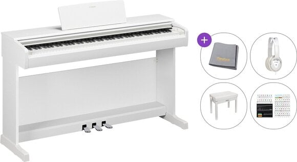 Цифрове піаніно Yamaha YDP-146 Premium SET White Цифрове піаніно - 1