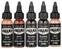 Farby do tatuażu (zatwierdzone w UE) Dynamic Color Platinum Zestaw tuszy do tatuażu 5 x 30 ml Flesh