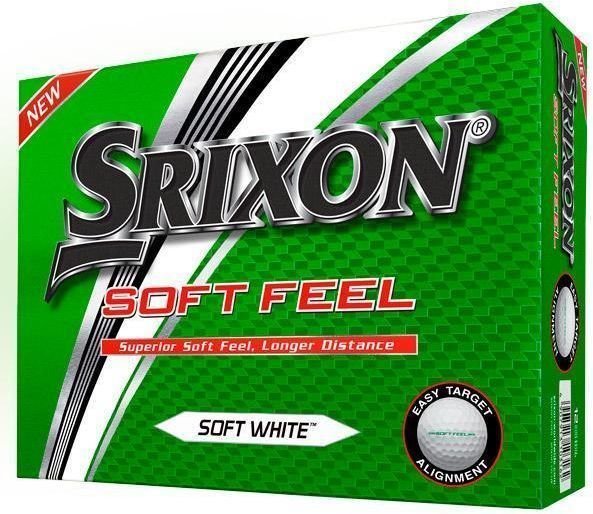 Нова топка за голф Srixon Soft Feel 11 Golf Balls White Dz