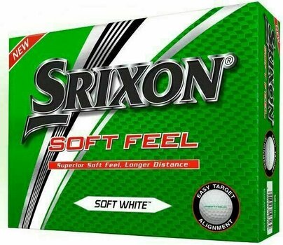 Golfový míček Srixon Soft Feel 11 Golf Balls White Dz - 1