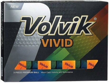 Golfball Volvik Vivid Soft Orange - 1